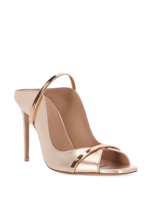 Pump in pelle color ora rosa MALONE SOULIERS | NOAH 90-6ROSE GOLD ROSE GOLD